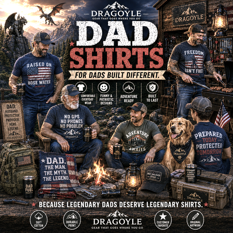 Dad Shirts found at dragoyle.com