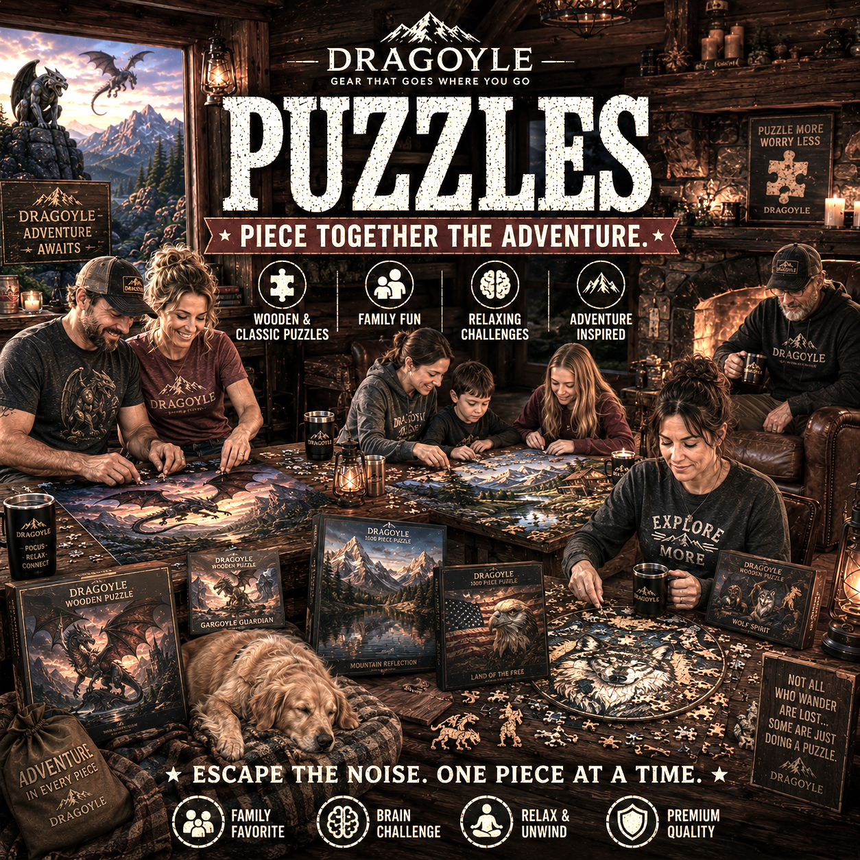 Puzzles found at dragoyle.com