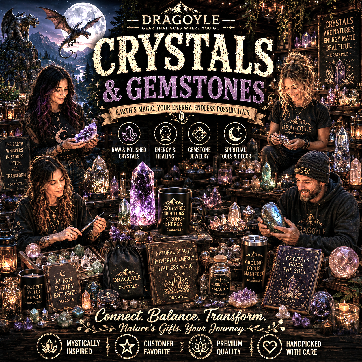Crystals and Gemstones