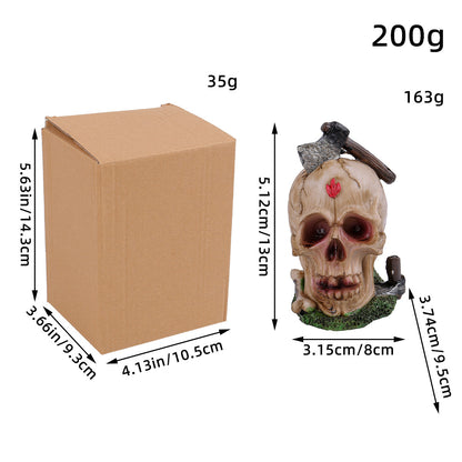 Transform your Halloween celebration with these Resin Skull Party Decorations. Crafted for a realistic yet durable look, they add an eerie charm to any space. Perfect for creating a spooky atmosphere, these skulls are ideal for parties, haunted houses, or seasonal decor.