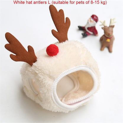 Christmas Pet Hats Costume Dogs Cats Pets