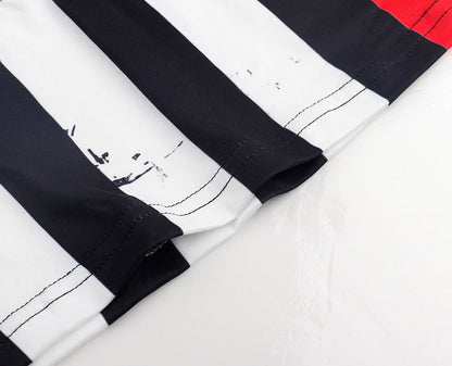 Independence Day Long Loose Fitting Short Sleeved T-Shirt