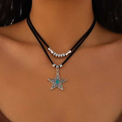 Elevate your style with our Simply Beautiful Turquoise Necklace Set. Crafted from premium materials, this set exudes elegance and sophistication. The stunning turquoise stone adds a pop of color to any outfit, making it the perfect addition to your jewelry collection. 