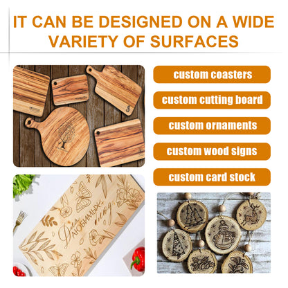 DIY Wood Burning Paste Cloth Kit