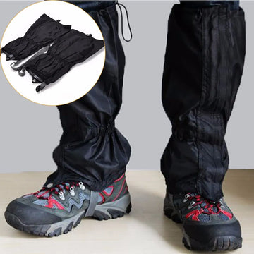 Expertly navigate any rugged terrain with our 1 Pair Waterproof Windproof Trekking Gaiters. These durable gaiters provide ultimate protection from water and wind, keeping you dry and comfortable on your outdoor adventures. Perfect for trekking, hiking, and more.