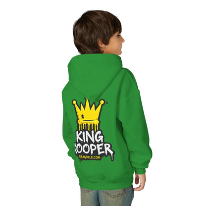Youth Hoodie "King Kooper" Drippy Crown Graphic Sweatshirt