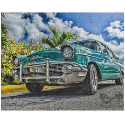 Indulge in a sophisticated puzzle experience with our Blue Classic Car Puzzle. Unleash your inner artist and immerse yourself in the world of vintage luxury. With 110 to 1014 pieces, this puzzle will challenge and delight, providing hours of elegant entertainment.
