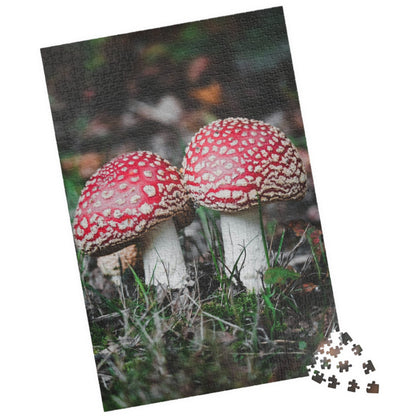 Solve a fun challenge with the Sister Red Mushrooms Puzzle! Available in 110 to 1014 pieces, this puzzle features vibrant colors and a whimsical design. Perfect for all ages, it offers a relaxing and rewarding activity for the whole family to enjoy together.