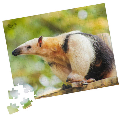 Unleash your inner explorer with our Giant Anteater Puzzle! With 110 to 1014 interlocking pieces, this puzzle is perfect for all skill levels. Delve into the world of this fascinating animal as you piece together its image, and experience the satisfaction of completing this challenging puzzle.