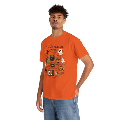 'Tis the Season Halloween Comfortable Cotton T-Shirt