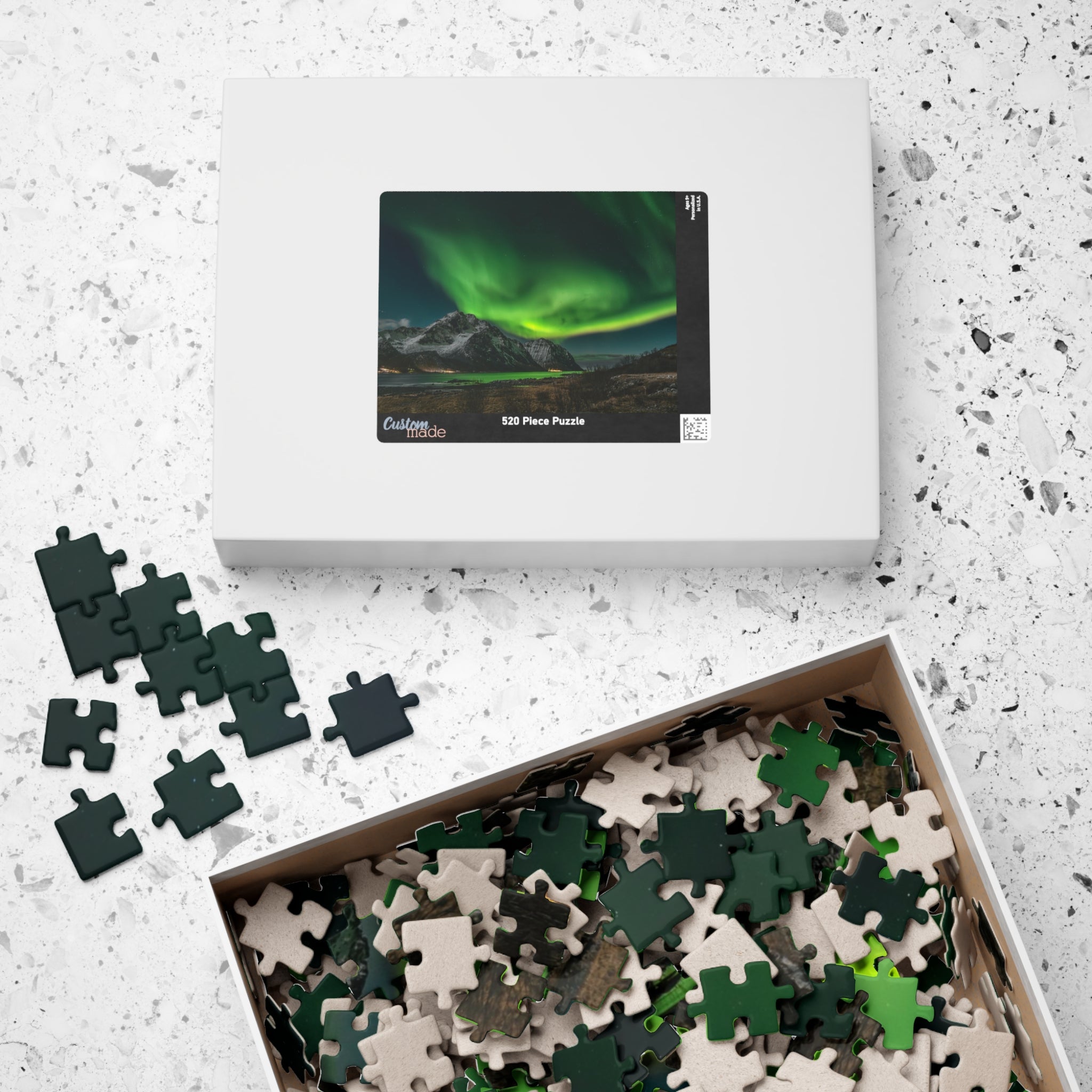 Indulge in a luxurious puzzle experience with Those Northern Lights. With 110 to 1014 pieces, this puzzle captures the beauty of the Northern Lights and provides hours of entertainment. Its exquisite design and high-quality pieces make it a must-have for any puzzle enthusiast. Escape into the enchanting world of the Northern Lights with this exclusive puzzle.