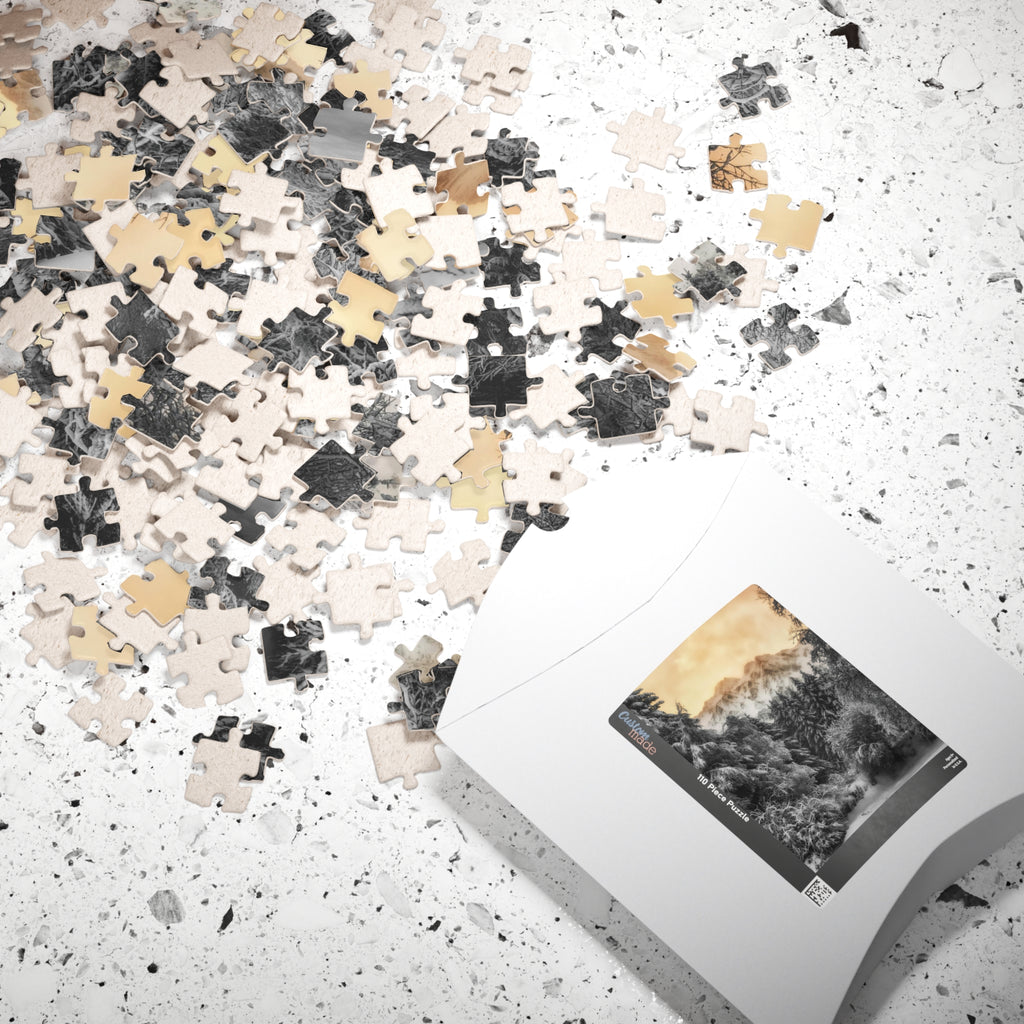 Escape into a magical winter wonderland with our Mystical Winter Mountains Puzzle. With 110 to 1014 pieces to assemble, this puzzle will offer hours of meditative relaxation and a sense of accomplishment once completed. Perfect for puzzle enthusiasts and those in need of a calming activity.