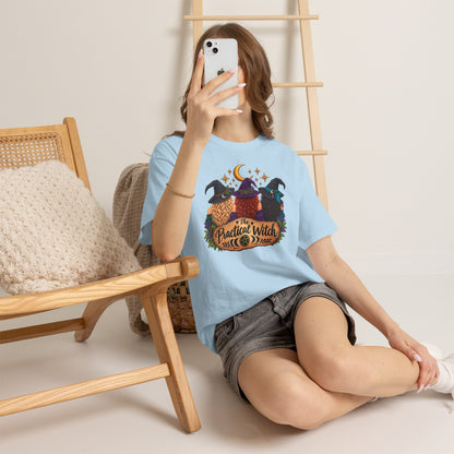 The Practical Witch Sisters Halloween Cotton T-Shirt