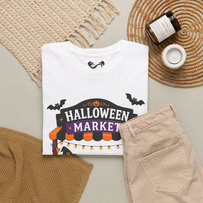Halloween Market Comfortable Cotton T-Shirt