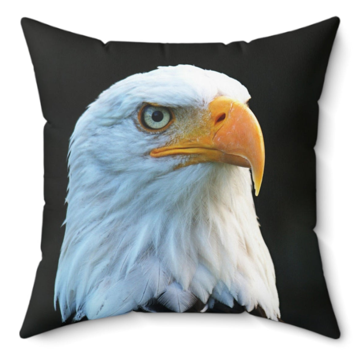 Bring the majestic beauty of the wild into your home with our Wildlife Lion &amp; Eagle Throw Pillow. Featuring a stunning design of a lion and eagle, this throw pillow will add a touch of nature and inspiration to any room. Made with high-quality materials for ultimate comfort and durability.