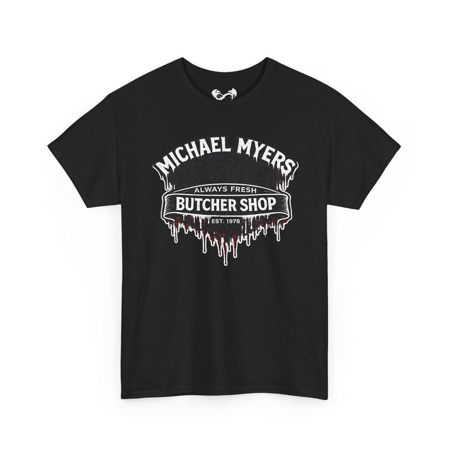 Michael Meyers Butcher Shop Cotton Halloween T-Shirt