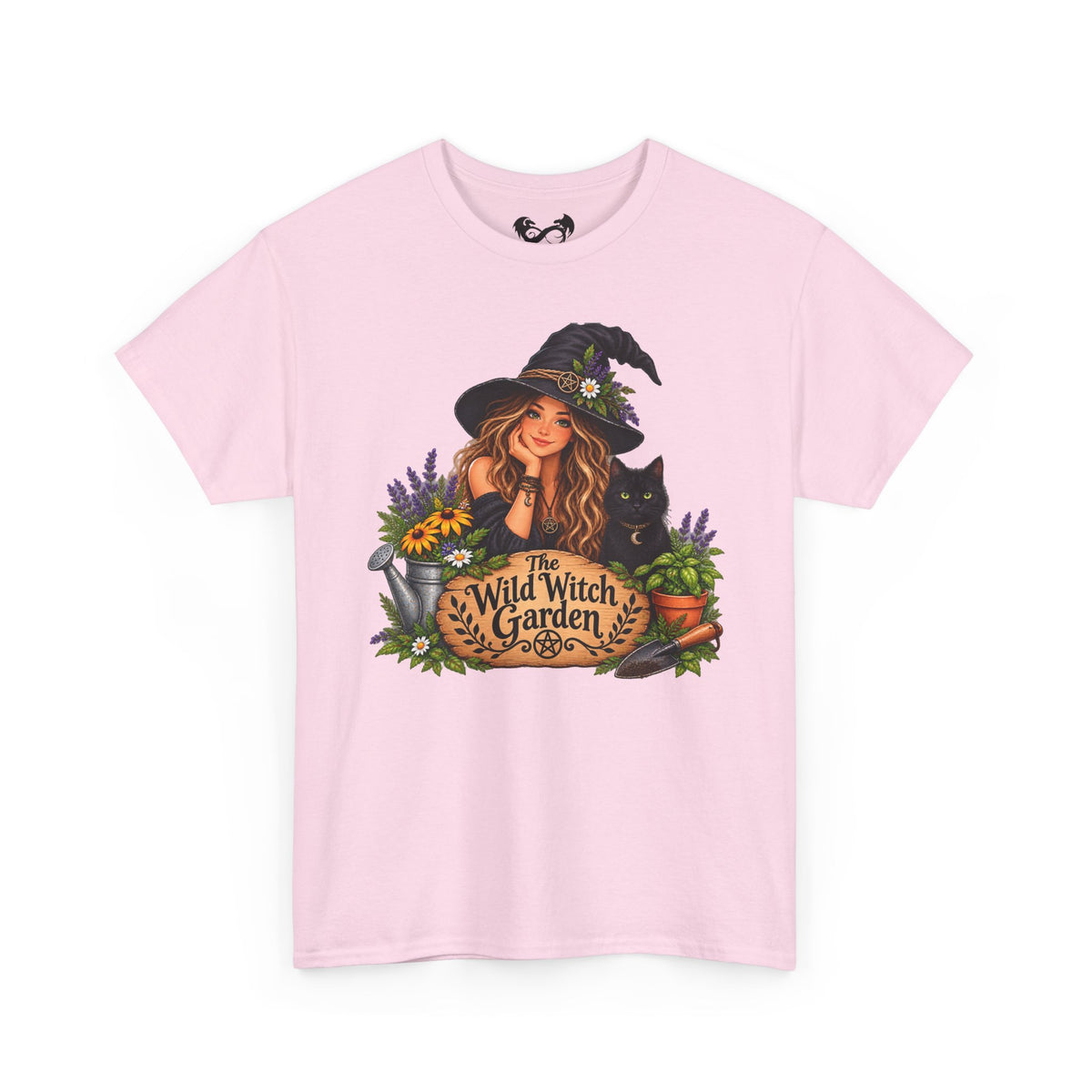 The Wild Witch Garden Halloween Cotton T-Shirt