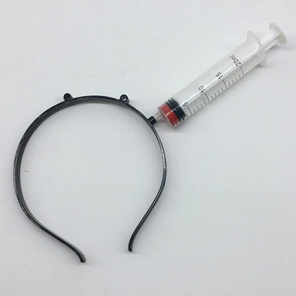 Step into the dark side with the Halloween Head Simulation Piercing. This daring accessory mimics a bold piercing look that adds an edge to your costume or everyday style.