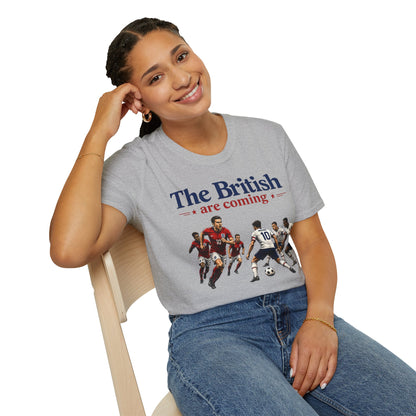 The British Are Coming Soccer Rivalry Graphic T-Shirt