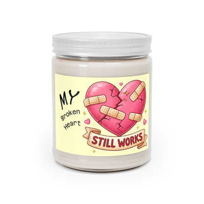 My Broken Heart Still Works Scented Candles, 9oz