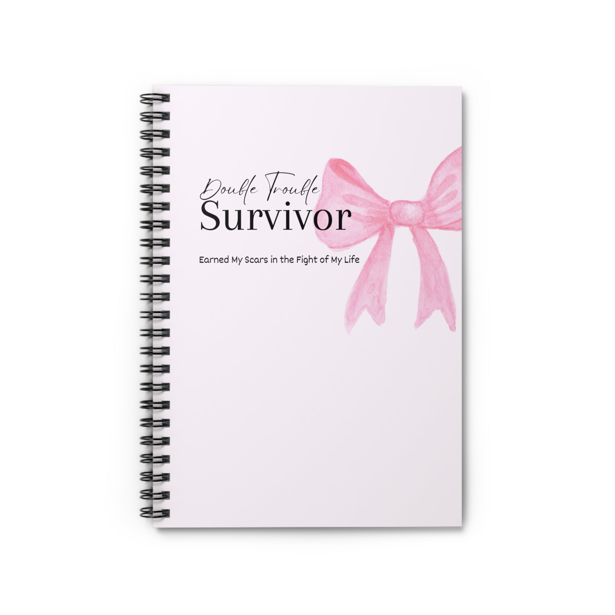 The Pink Double Trouble journal is thoughtfully designed to support those navigating life after a double mastectomy. This journal provides a safe space to express feelings, track recovery progress, and document personal experiences.