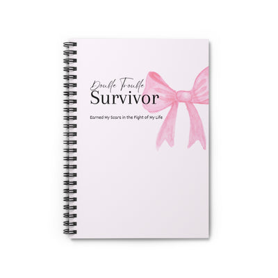The Pink Double Trouble journal is thoughtfully designed to support those navigating life after a double mastectomy. This journal provides a safe space to express feelings, track recovery progress, and document personal experiences.