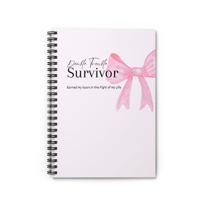 The Pink Double Trouble journal is thoughtfully designed to support those navigating life after a double mastectomy. This journal provides a safe space to express feelings, track recovery progress, and document personal experiences.