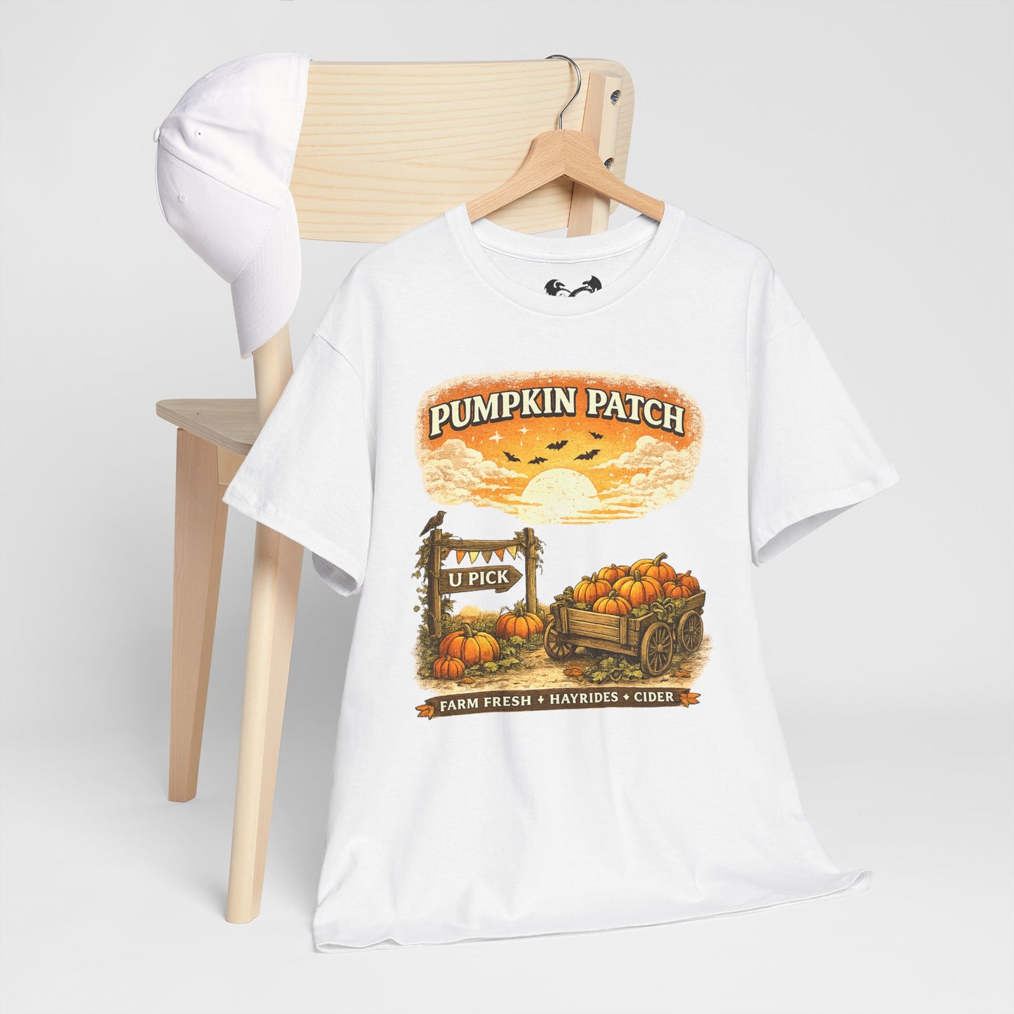 U Pick Pumpkin Patch Comfortable Cotton Halloween T-Shirt