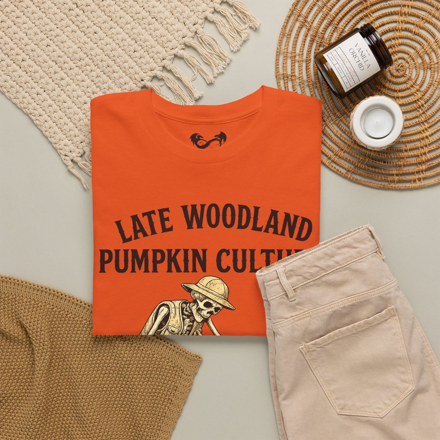 Late Woodland Pumpkin Culture Comfortable Cotton T-Shirt