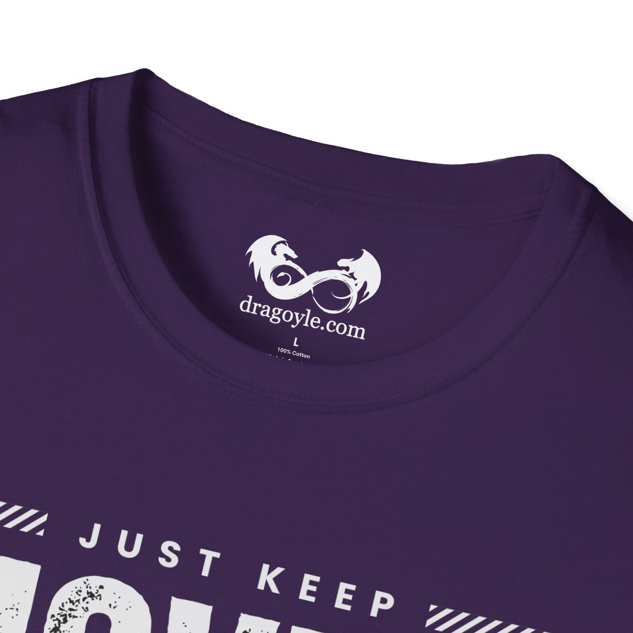 This unisex t-shirt is a canvas for self-expression, crafted for those who embrace resilience. With the phrase "Just Keep Moving Forward - Cancer Survivor" emblazoned across the chest, it celebrates strength and spirit.