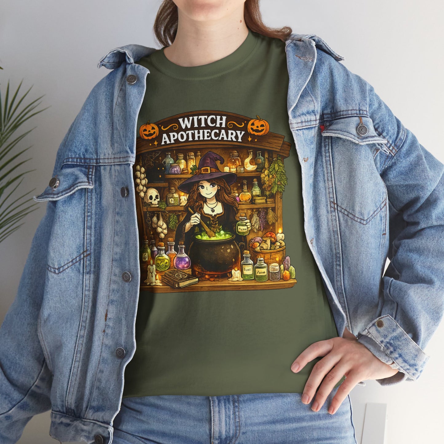 Witch Apothecary Comfortable Cotton T-Shirt