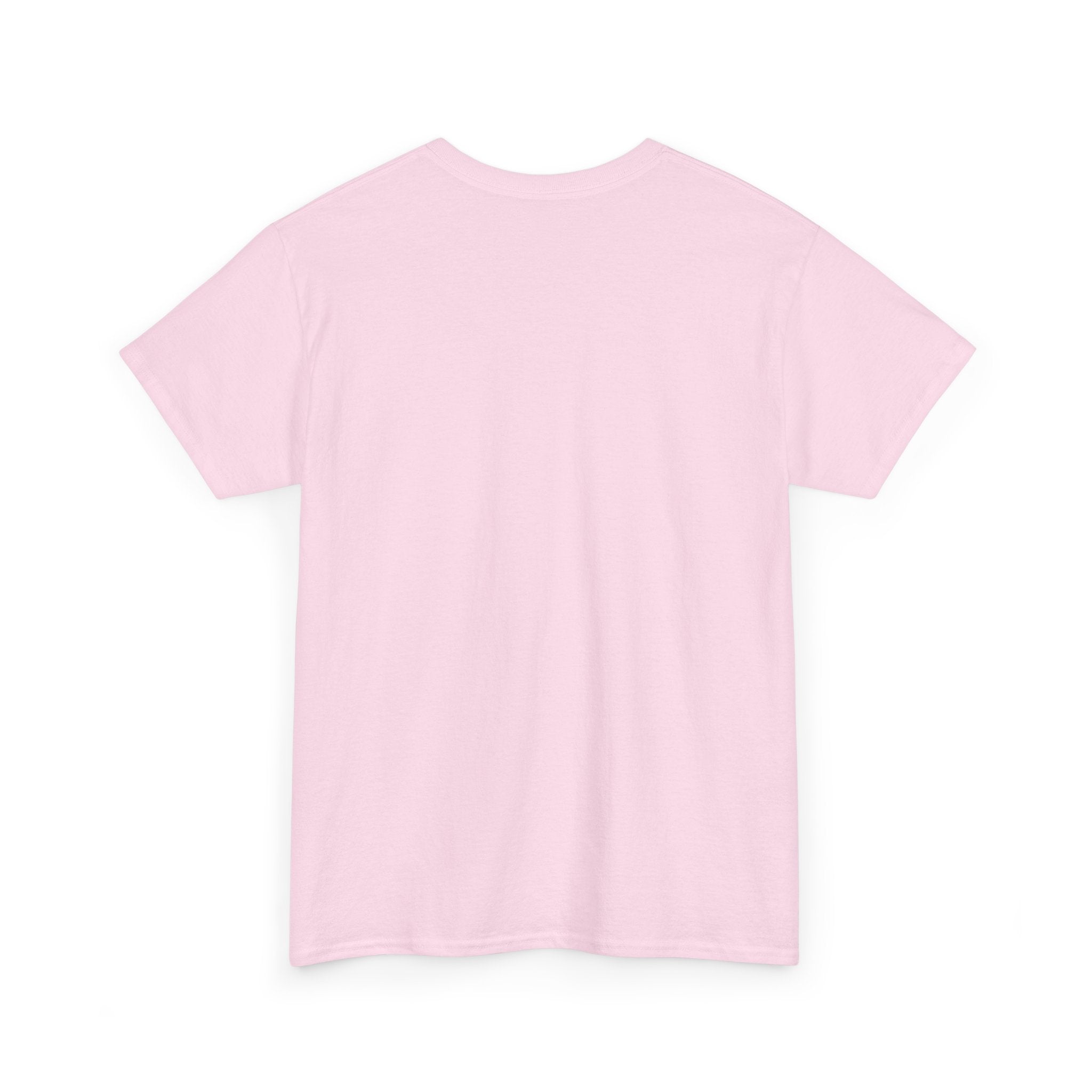 Pink t-shirt on a white background