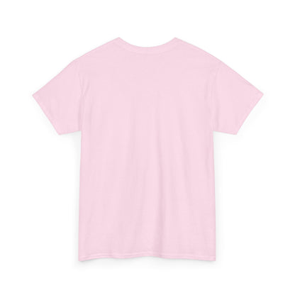 Pink t-shirt on a white background