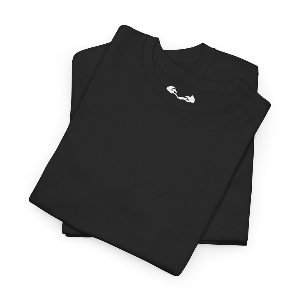 Folded green t-shirt with 'Bridesmaid' and other text on a white background