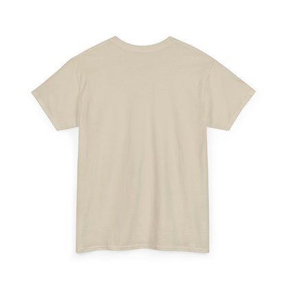 Beige t-shirt on a white background