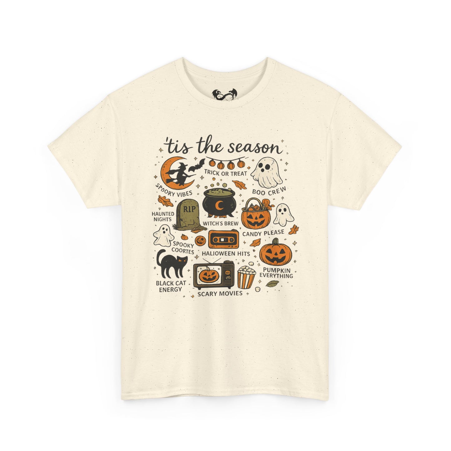 'Tis the Season Halloween Comfortable Cotton T-Shirt