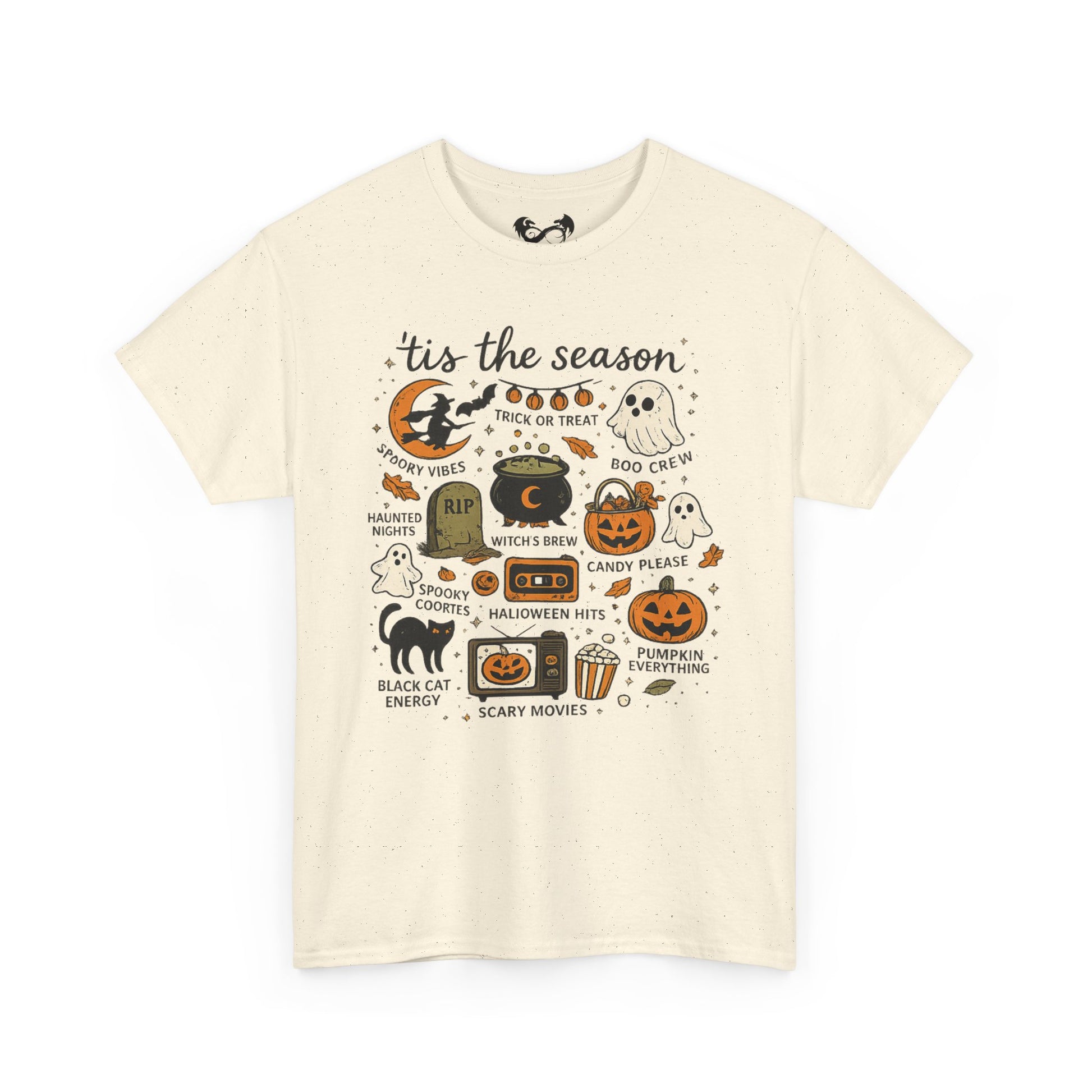 'Tis the Season Halloween Comfortable Cotton T-Shirt