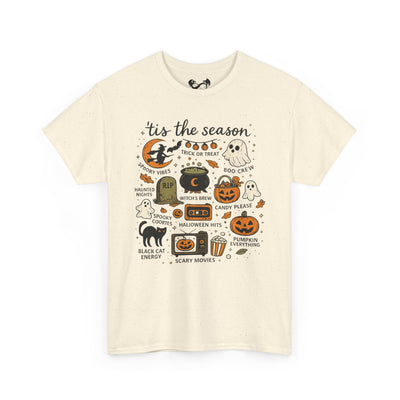 'Tis the Season Halloween Comfortable Cotton T-Shirt