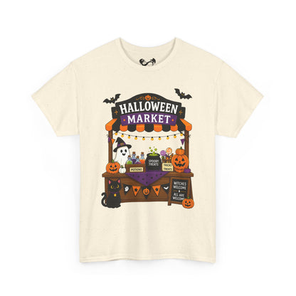 Halloween Market Comfortable Cotton T-Shirt