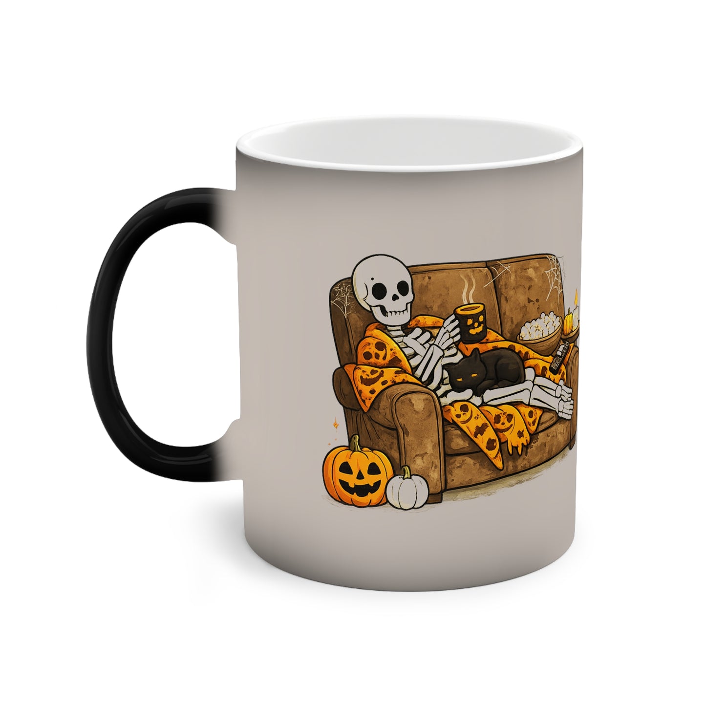 Color-Changing "Halloween Lifestyle" Skeleton Mug (11 oz)