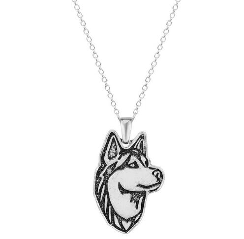 A beautiful way to show your love for dogs! This lovely necklace with a pendant is the perfect gift for any dog lover. Crafted from high-quality materials, it's sure to be treasured for years to come. Show your appreciation and love in a unique and thoughtful way!