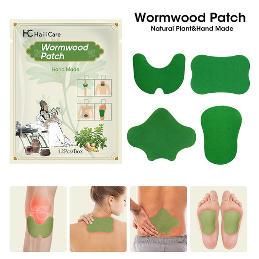 These self-heating pain relief patches are made with natural wormwood, ginger and cinnamon, providing targeted relief for aching muscles and joints. The patches use the body's own heat to deliver soothing warmth and help ease discomfort. Fast-acting and all-natural, these patches are perfect for on-the-go pain relief.