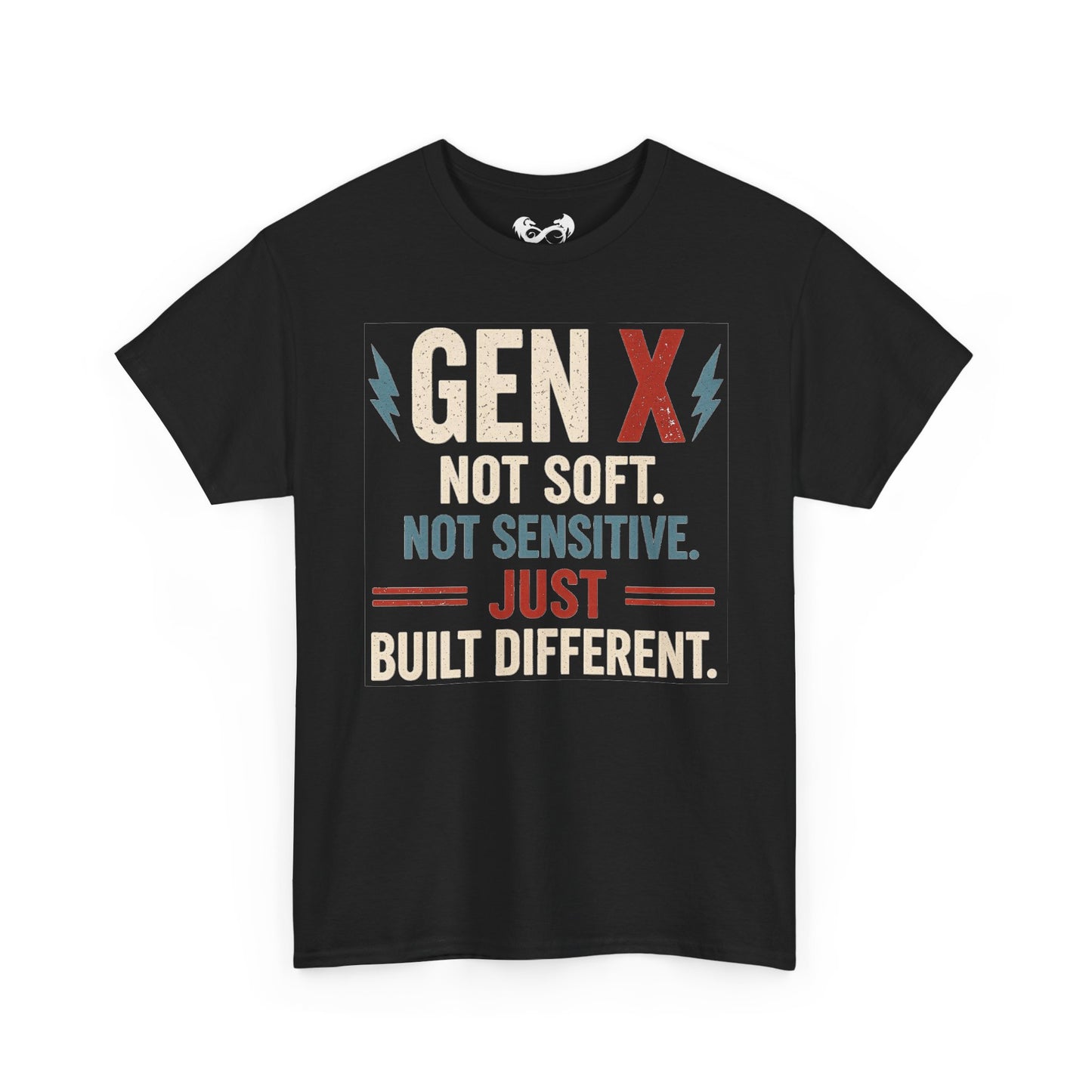 GenX Not Soft Just Built Different Cotton T-Shirt