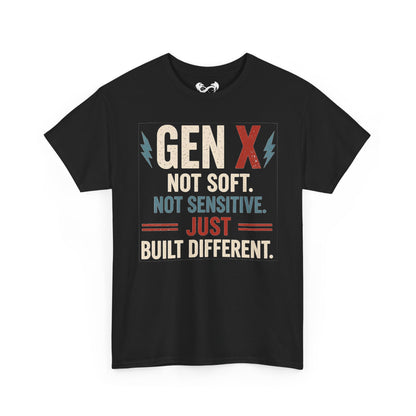 GenX Not Soft Just Built Different Cotton T-Shirt