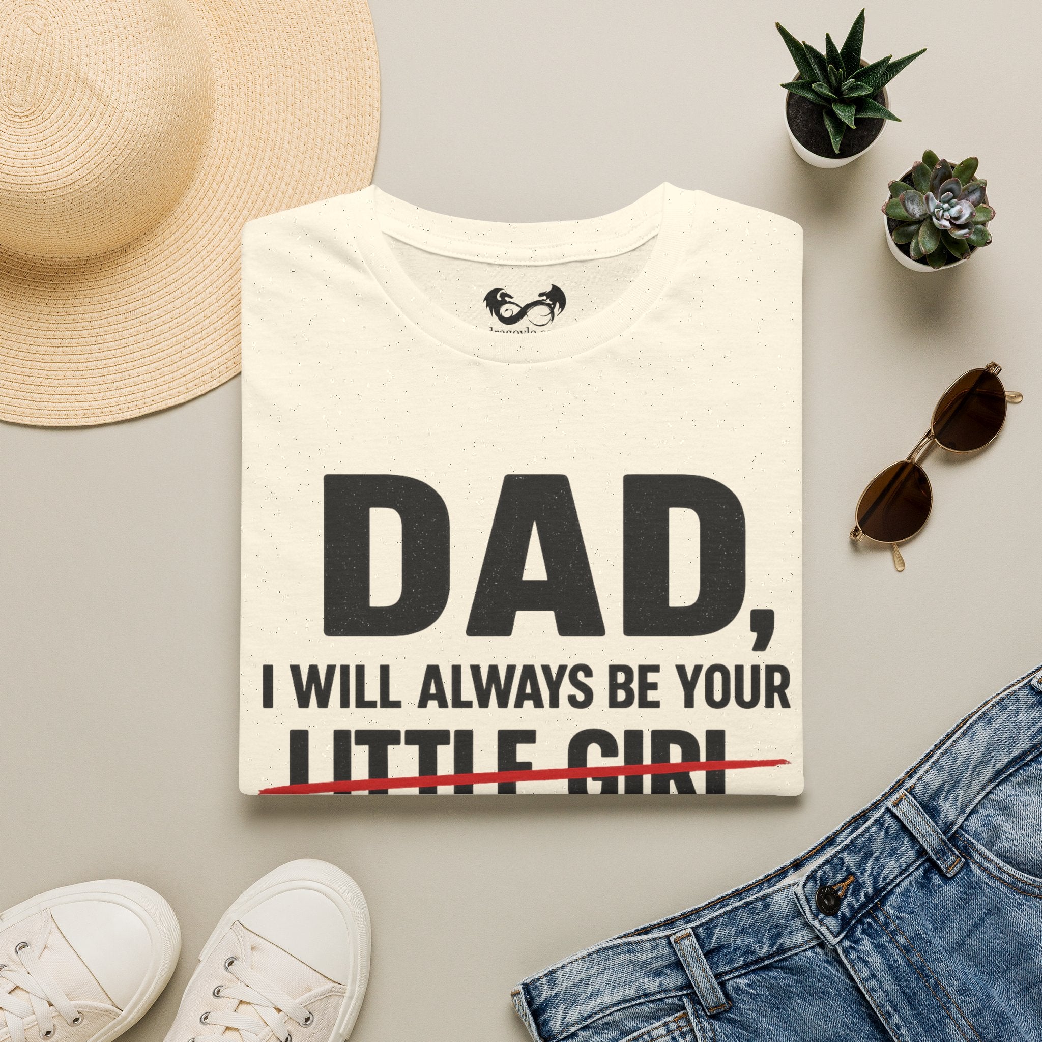 Dad's Little Girl Favorite Expense Cotton Tee