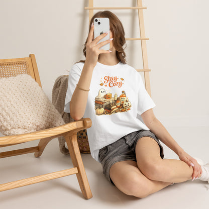 Stay Cozy Comfortable Cotton Halloween T-Shirt