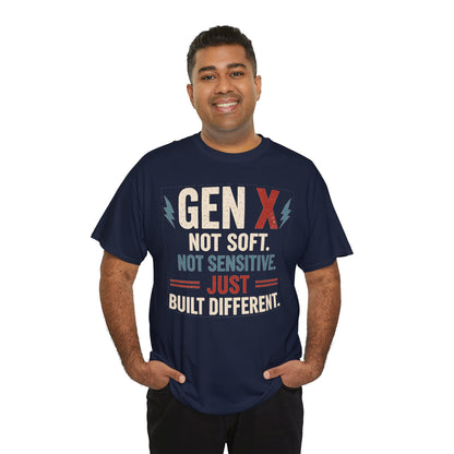 GenX Not Soft Just Built Different Cotton T-Shirt