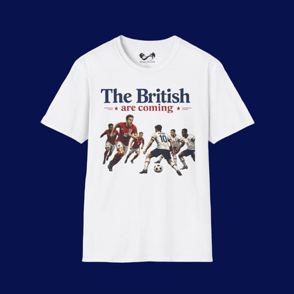 The British Are Coming Soccer Rivalry Graphic T-Shirt