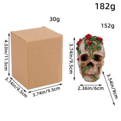 Transform your Halloween celebration with these Resin Skull Party Decorations. Crafted for a realistic yet durable look, they add an eerie charm to any space. Perfect for creating a spooky atmosphere, these skulls are ideal for parties, haunted houses, or seasonal decor.