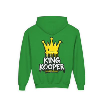 Youth Hoodie "King Kooper" Drippy Crown Graphic Sweatshirt